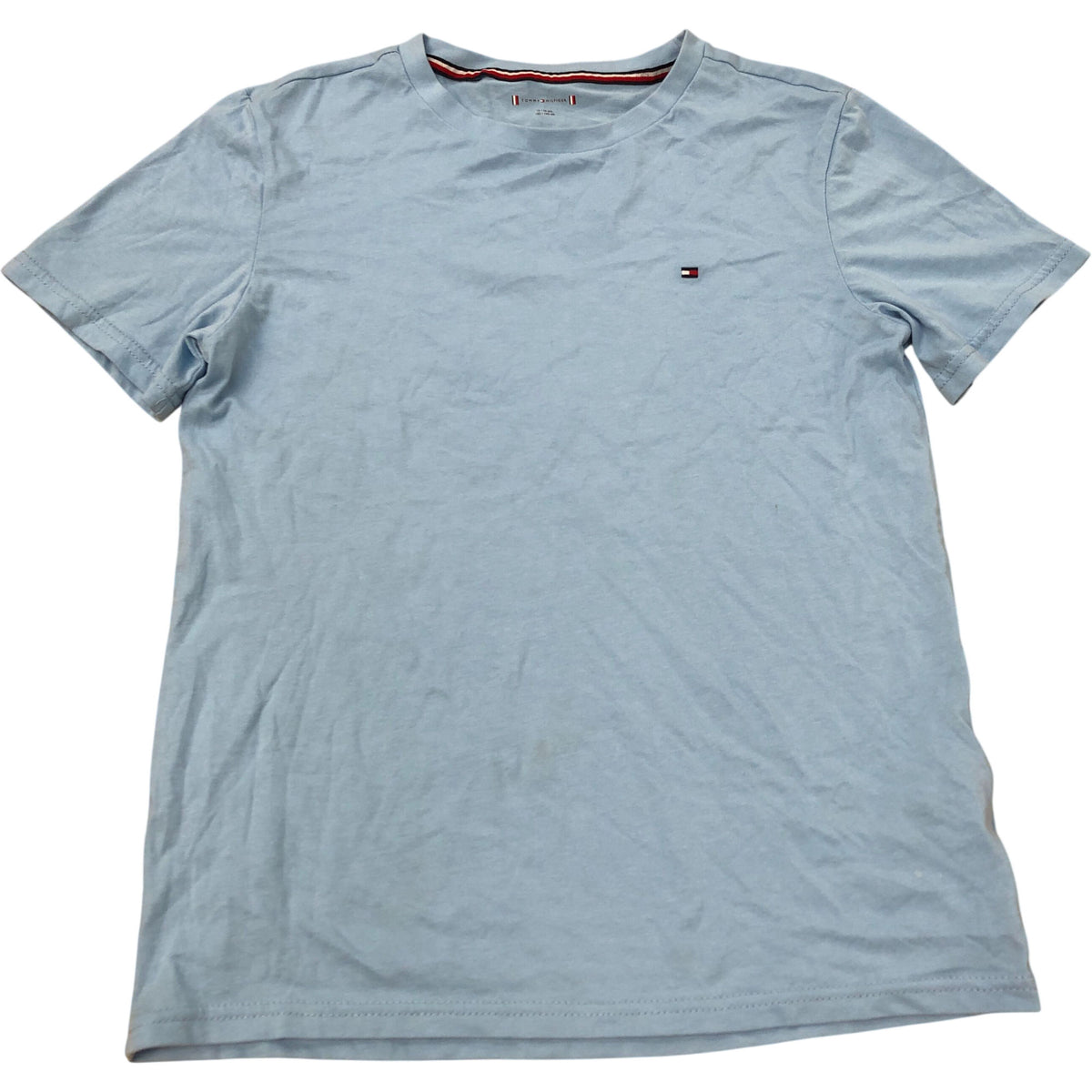 Tommy Hilfiger Kids T Shirt Light Blue Size 12-14 Years