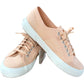 SUPERGA 2750-COTU Classic Trainers UK6.5 Women's Pink Peach Canvas Shoes