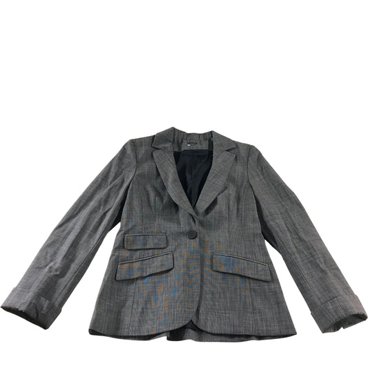 Joseph Blazer Jacket UK6 Women's Grey Check Tailored Suit Smart Wear