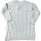 River Island Kids Blue Wool Blend Dress Bow Detail