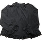 River Island Black Top Size 6 Women's Long Sleeve Ruffled Flounce Hem