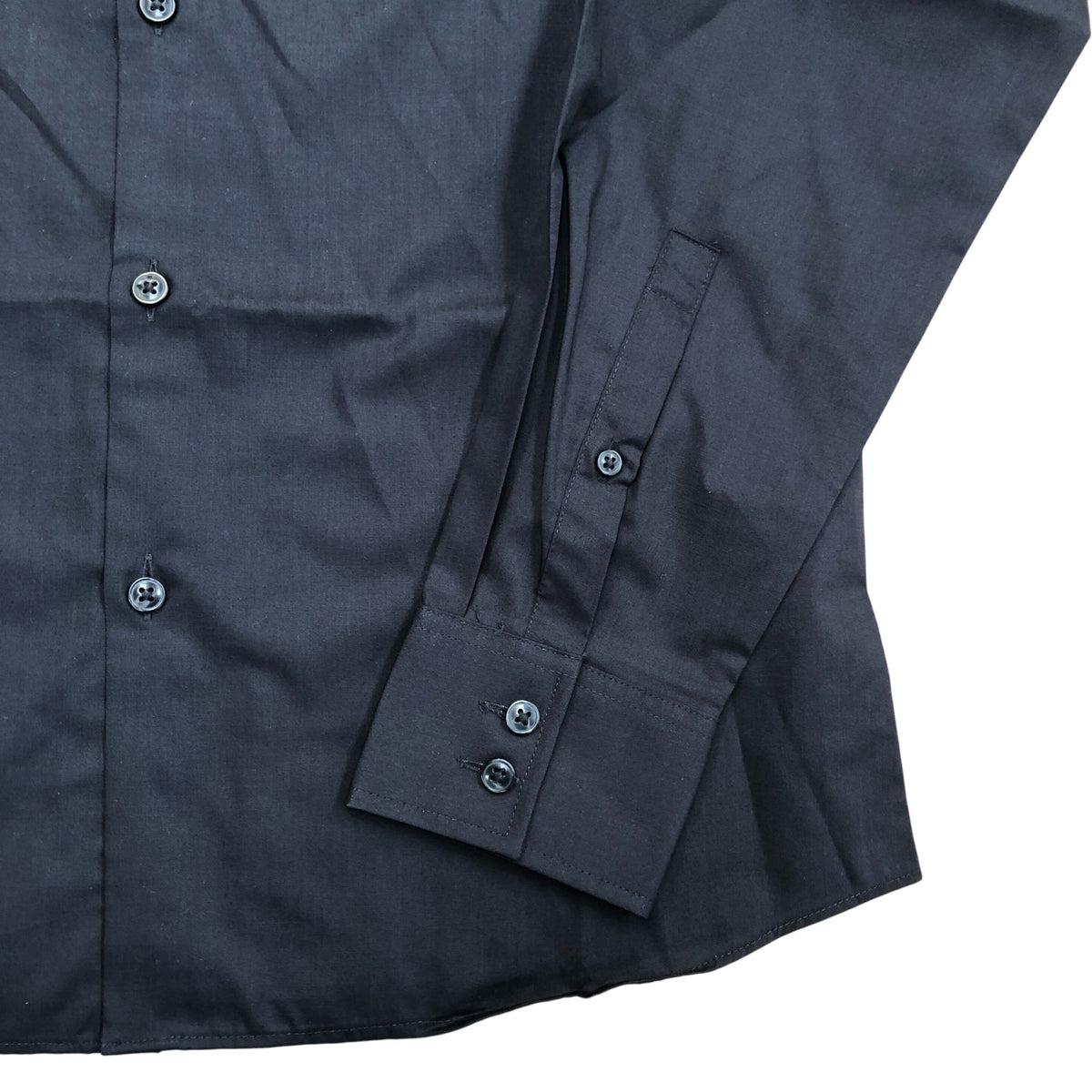River Island Slim Fit Black Shirt