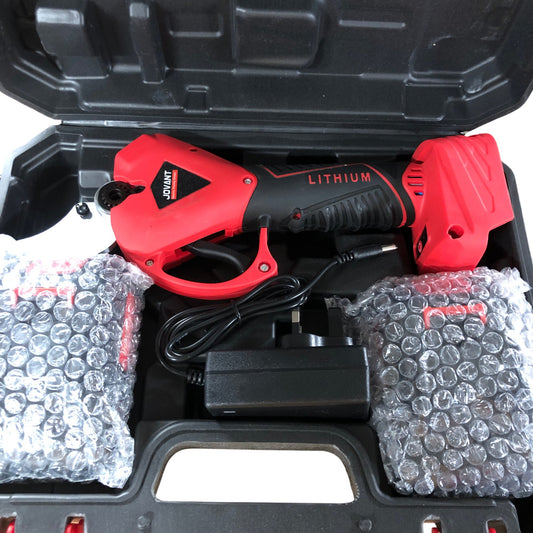 JOVANT Lithium Electric Pruning Shears Cordless Garden Tool With 2 Batteries