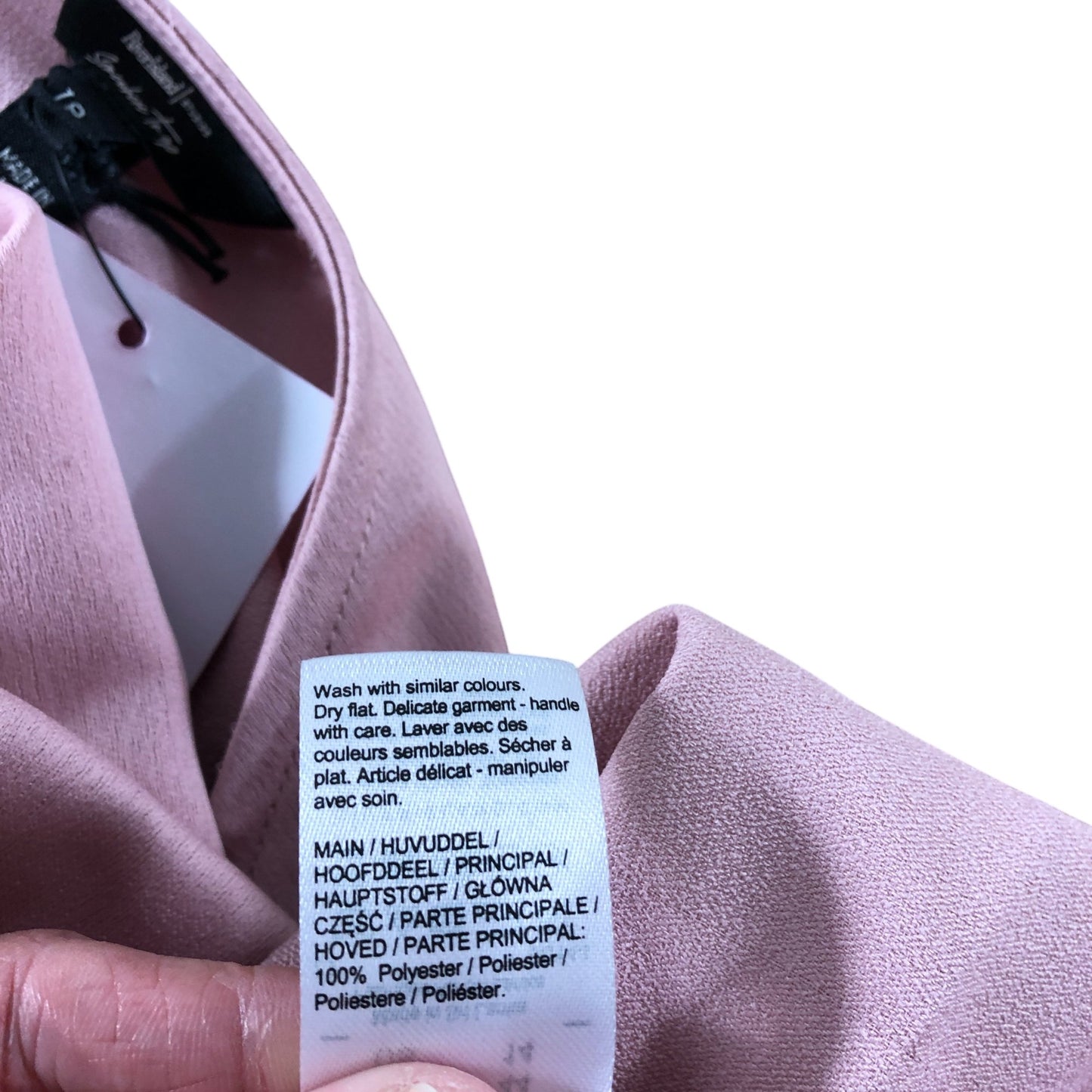 River Island 18 Women's Sleeveless Camisole Top Blush Pink Delicate Fabric