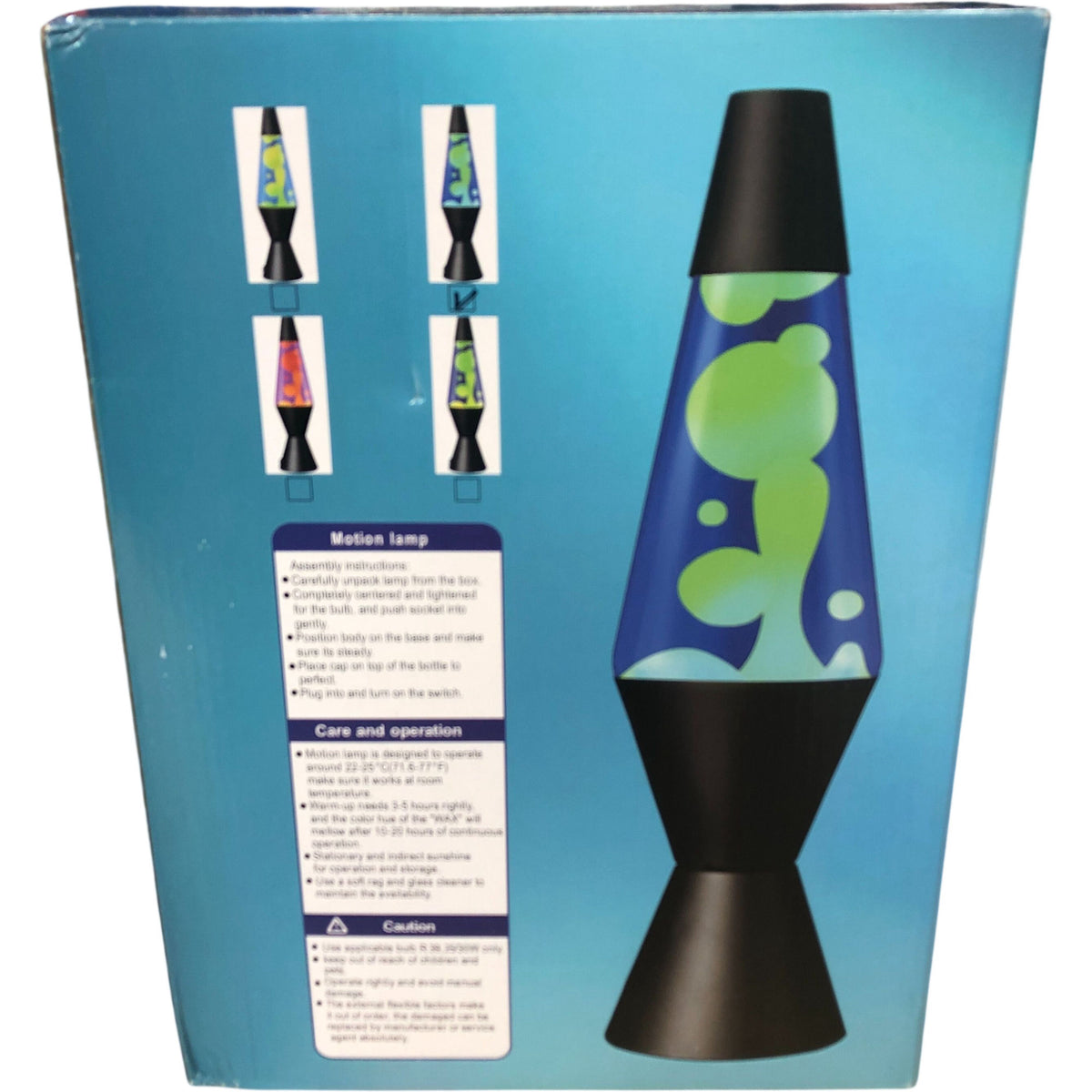 Quality Liquid Motion Lamp Classic Waxlamp Blue Design For Home Decor