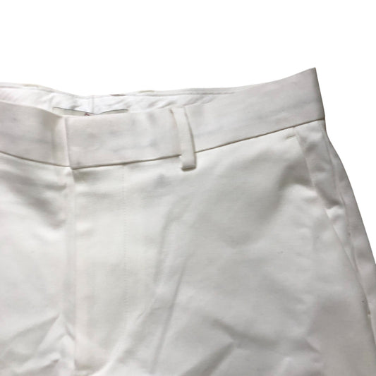 River Island Chino Shorts UK30 Men's White Cotton Slim Fit Casual Wear