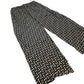 River Island Black And White Geometric Trousers UK8 Women's Lightweight Viscose