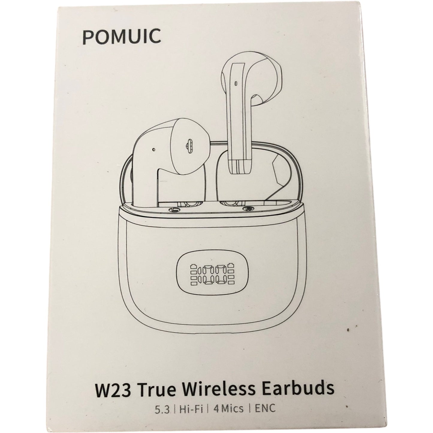 POMUIC W23 True Wireless Earbuds Wireless Bluetooth Earphones Rose Gold