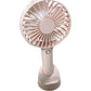 Portable Mini Fan With Phone Stand Funlab 01 USB Rechargeable Pink