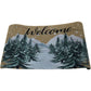 Welcome Doormat Winter Design 17 X 29 Inch