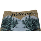 Welcome Doormat Winter Design 17 X 29 Inch