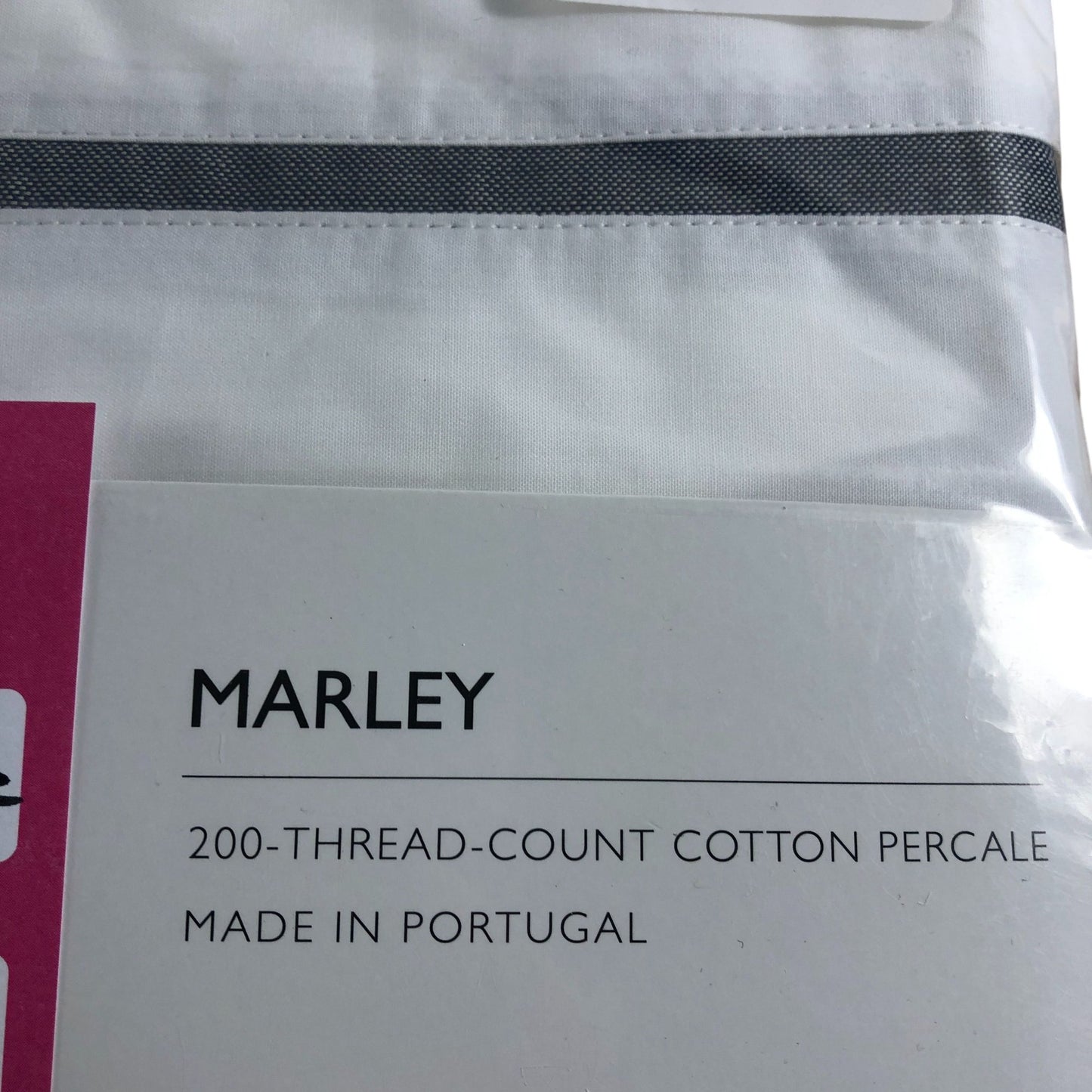 The White Company Marley Oxford Pillowcase Single 50x75cm 200 Thread Count