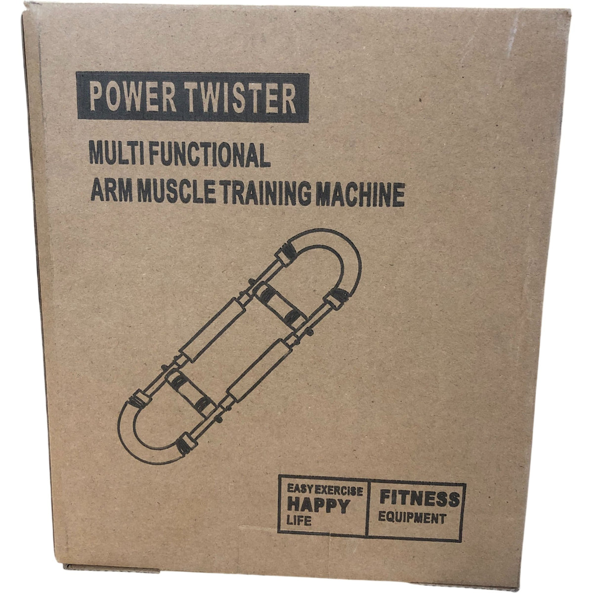 Power Twister Multi Functional Arm Muscle Training Machine 50KG Red Fitness