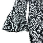 Abstract Print Dress UK12 Women's Long Sleeve