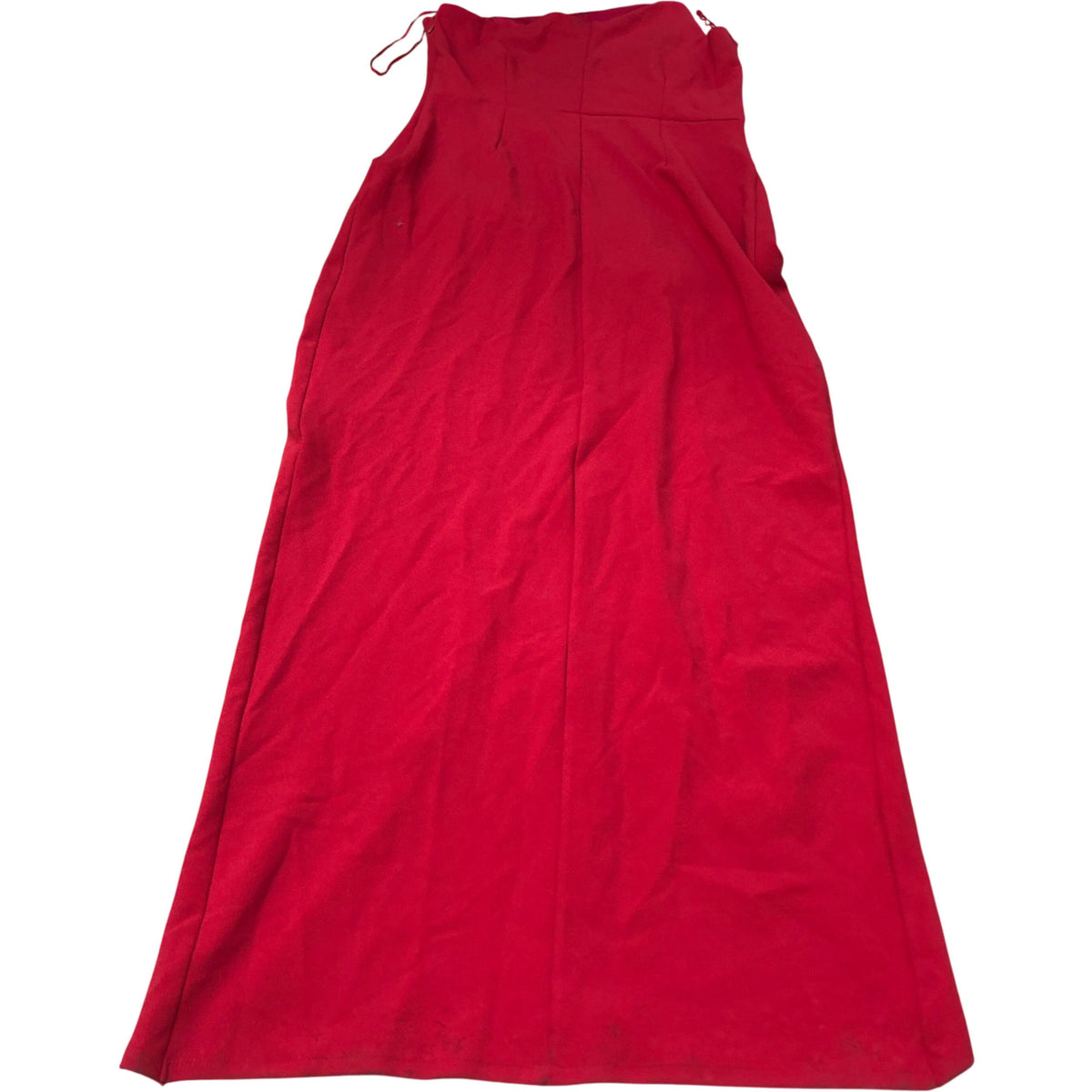 Lipsy Red Maxi Dress UK14 Women's Stretchy Polyester Spandex Elegant Evening