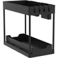 Under Sink Organizer Black Kitchen Storage Shelf Multi Tier New Design