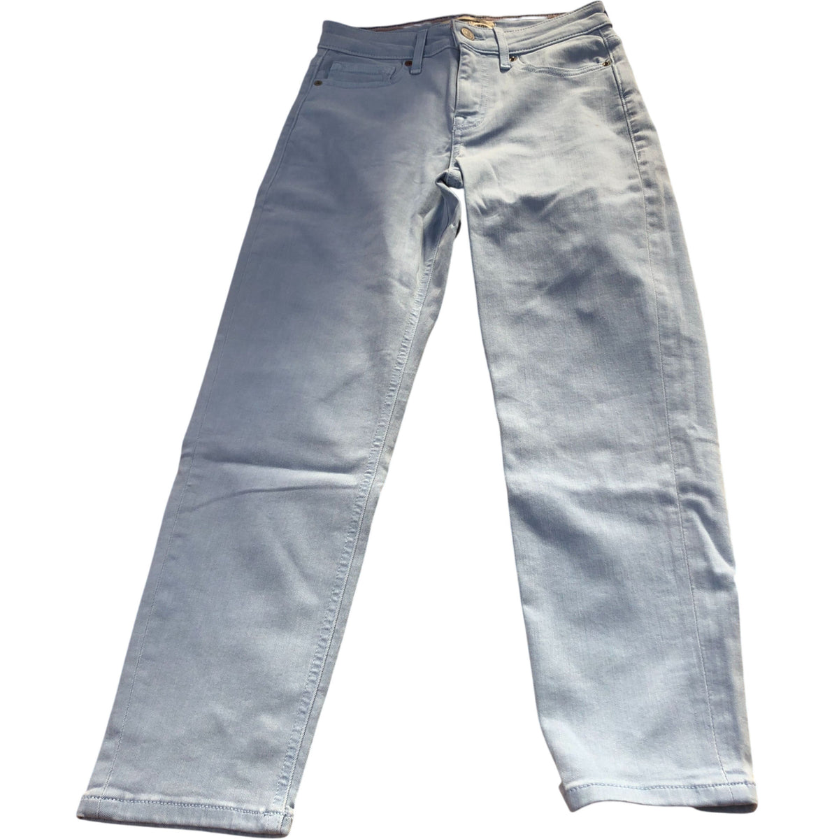 Skinny Jeans UK6 Women's Light Blue Cotton Blend Stretchy Washable