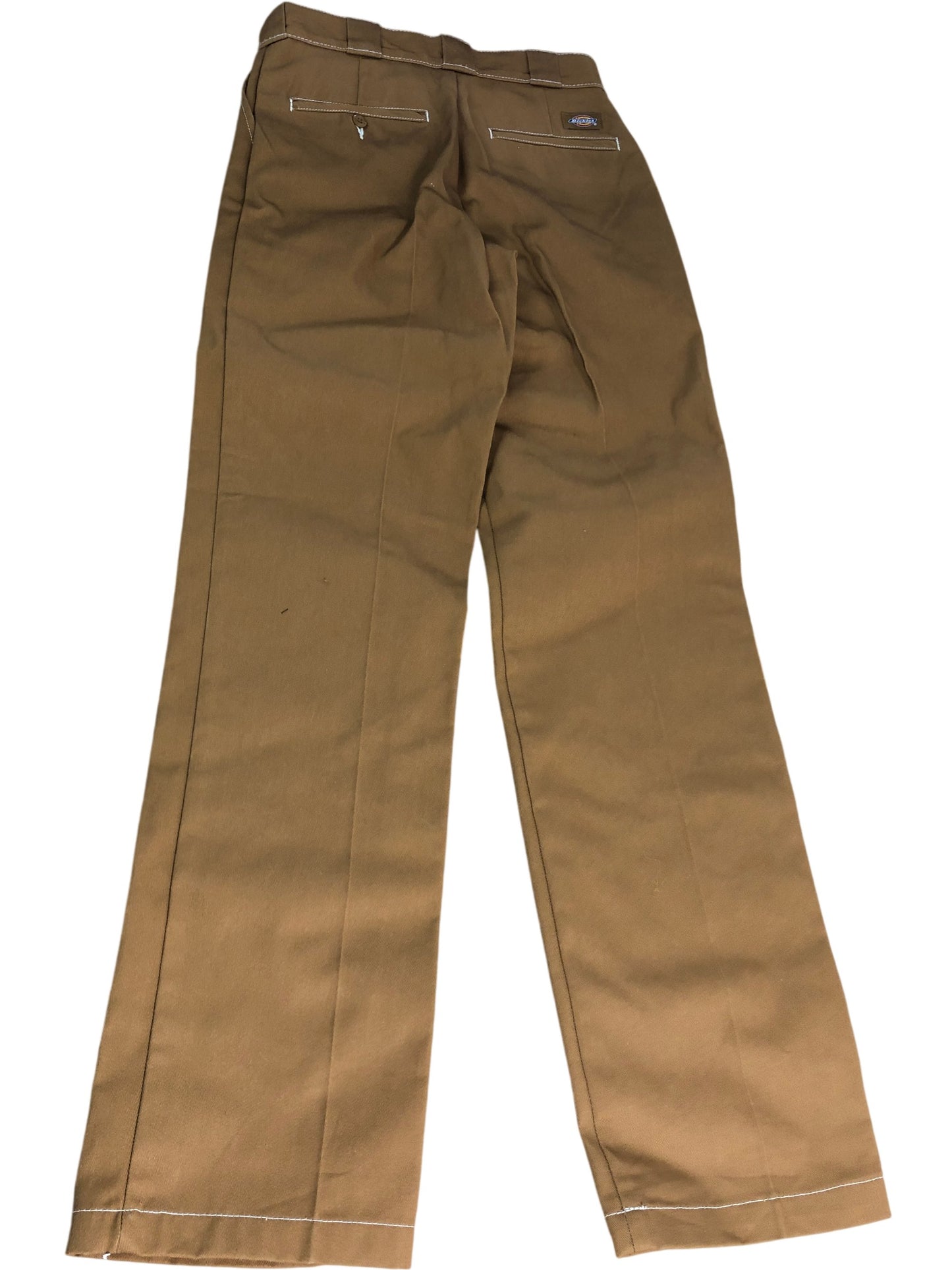 Dickies 874 Original Fit Trousers W24 L32 Men's Workwear Trousers Brown Duck