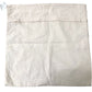 Decorative Pillowcase Cream Stripe Pattern 51cmx 51cm
