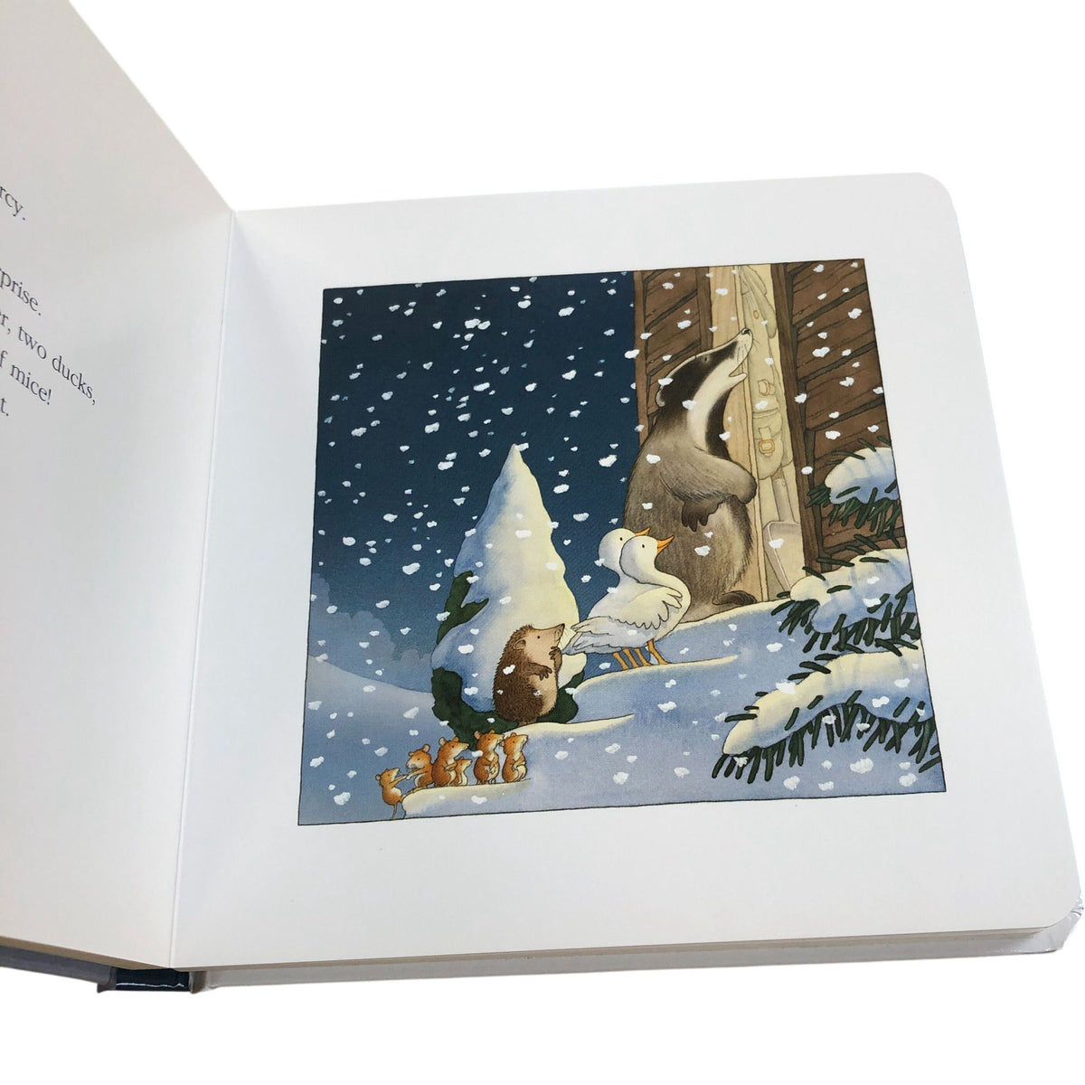 One Snowy Night Percy The Park Keeper Story Book By Nick Butterworth