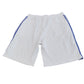 River Island Boys White Shorts UK11-12 Years Elasticated Waist Blue Trim