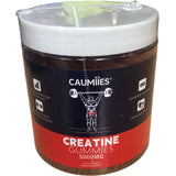 CAUMIES Creatine Gummies 5000mg 120 Gummies Strawberry Flavour Vegan Supplement