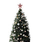 Christmas Tree Topper Ornament Star Champagne Glitter 8"