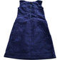 Women's Purple Sleeveless Dress UK Size 6 Stretchy Organic Cotton