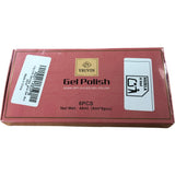 YsuVIN Gel Polish Soak Off UV/LED 6 Pieces 8ml New Nail Polish Set