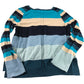 Stripe Jumper Women's Long Sleeve UK Size Organic Cotton Merino