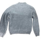 Branded Aspen Grey Knitted Sweater Ribbed Design UK 8