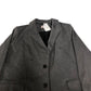 Women's Blazer Grey Tailored Fit Button Up Jacket UK18
