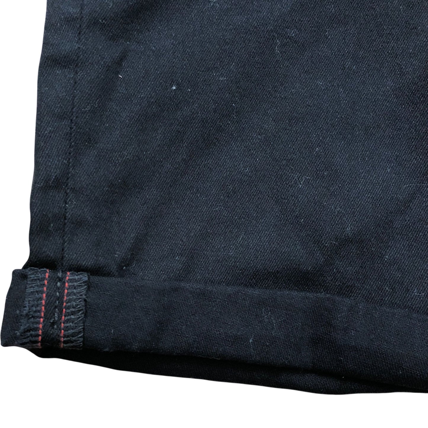 River Island Denim Specialist Skinny Shorts W30 Men's Black Cotton Summer