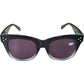 Occi Chiari C3 Cat Eye Black Hombre Reading Sunglasses +3.50 Magnification