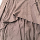 Brown Midi Dress XL Women's Cotton Sleeveless Flared Style