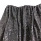 River Island UK6 Women's Black Sequin Elasticated Strapless Dress