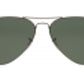 Ray-Ban Aviator RB3025 Sunglasses Gun Metal With Case Size Large 62mm