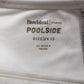 River Island Studios Poolside Women's Bikini Bottoms White Gold Trim Size 12