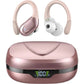 BX17 Wireless Sports Earbuds Sweat Proof Comfortable Long Battery Life Rose Gold