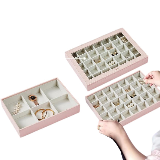 Vee Jewelry Trays Jewelry Organizer Stackable Organizer Trays