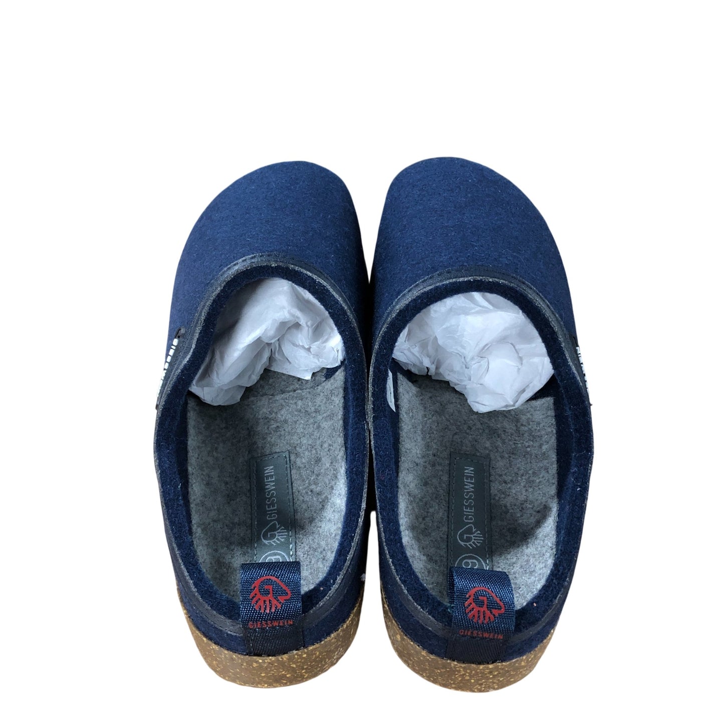 Giesswein Wool Clog UK6 Women's Ocean Blue Slip On Comfort Footwear