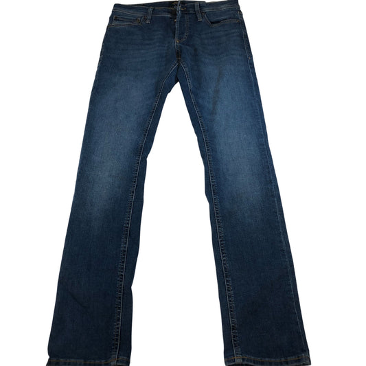 Jack &  Jones Jeans Men's Stretch Slim Fit Denim W32 L34 Blue Casual Wear