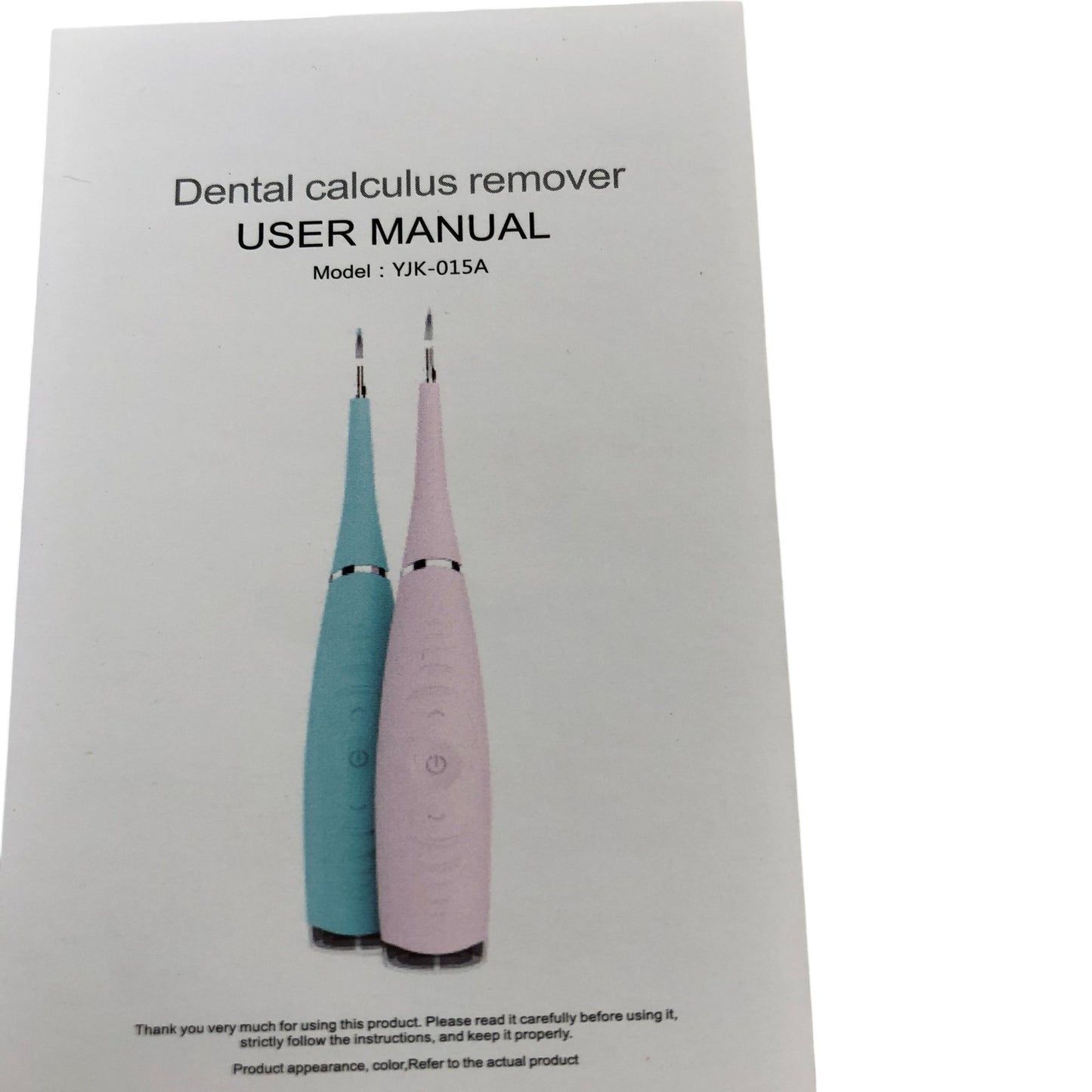 NGOKPYD Dental Calculus Remover Model YJK015A Pink Ultrasonic Cleaning Tool