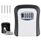 Mangguogo Wall Mounted Key Safe With Combination Lock Outdoor Security Grey
