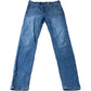 River Island Skinny Jeans UK12 Regular Women's Blue Wash Denim High Rise Stretch