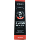 SADOER Mild Shaving Mousse For Men 60ml Smooth Shave Rich In Foam