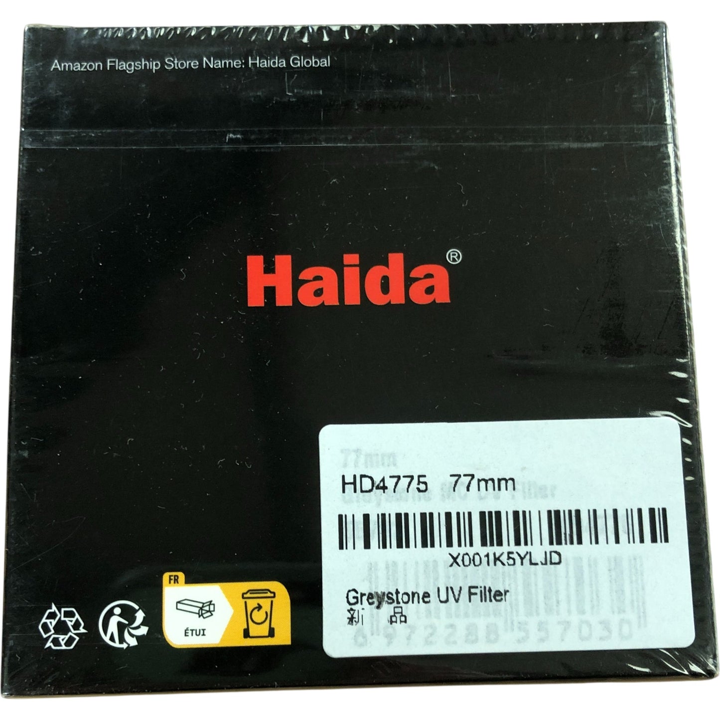 Haida Greystone UV Protection 77mm Multi Coating Ultra Slim Frame Filter
