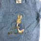 JoJo Maman Bebe Peter Rabbit Jumper Legging Set 3-6M Baby Knitwear Blue Cashmere