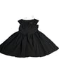 River Island Black Cap Sleeve Dress Women's Flared Party Dress
