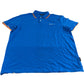 Ben Sherman Twin Tipped Polo Shirt XL Kingfisher Blue Cotton Men's